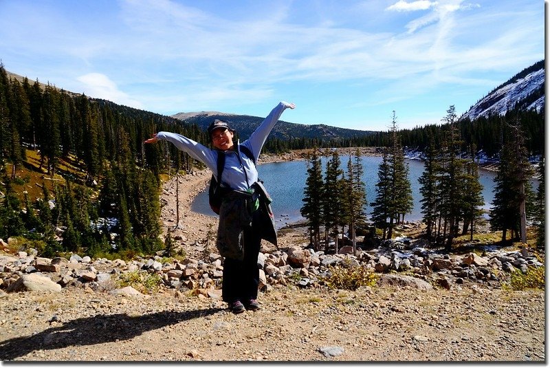 Taken from Upper Chinns Lake Dam, background is Lower Chinns Lake 1