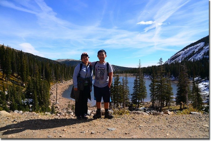 Taken from Upper Chinns Lake Dam, background is Lower Chinns Lake 2