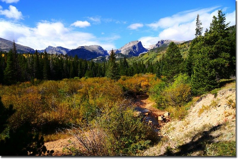 Rockies from Bear Lake Road