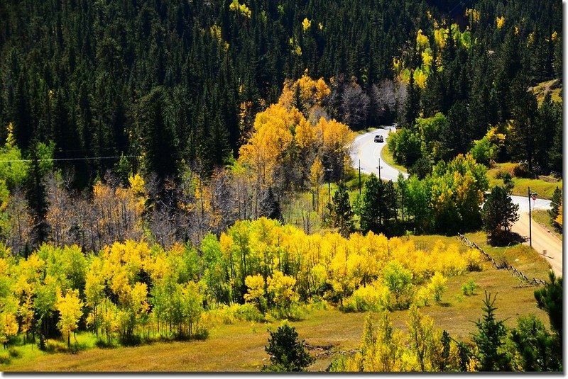 Peak to Peak Scenic Byway in Fall, Colorado (10)