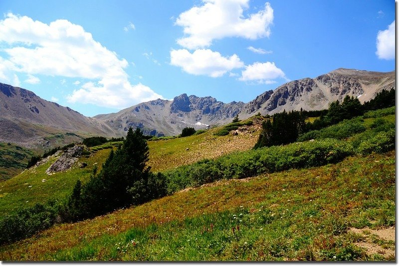 Hiking up the gulch with wonderful views of The Citadel (13,294&apos;) 3