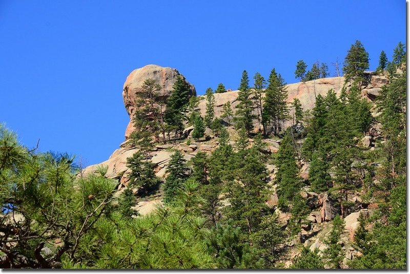 Mountain view along Cheesman Canyon (1)