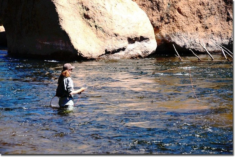 Fly fishing Cheesman Canyon on the South Platte River (11)