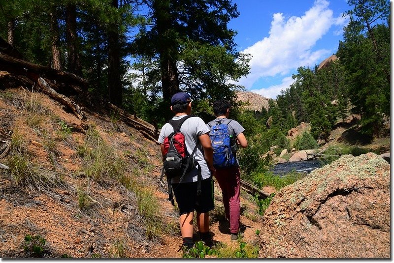 The Gill trail along the slopes of Cheesman Canyon (9)