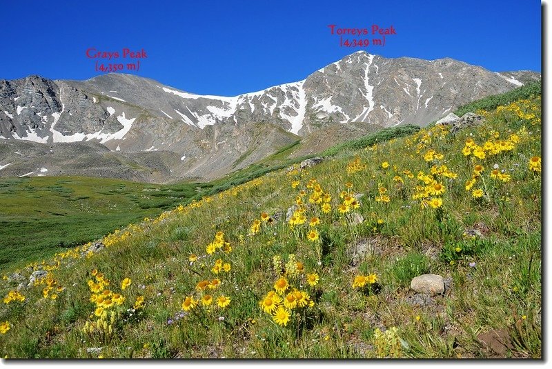 Grays Peak &amp; Torreys Peak