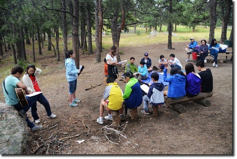 Campfire worship 1