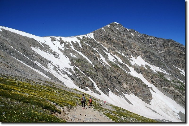 Torreys Peak from Grays&apos; slope 2