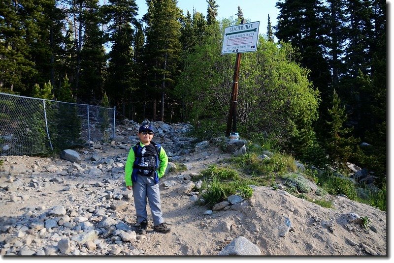 St. Mary&apos;s Glacier trailhead