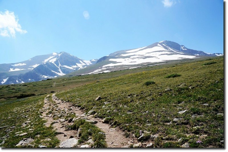 James Peak and Mount Bancroft from theTundra 2