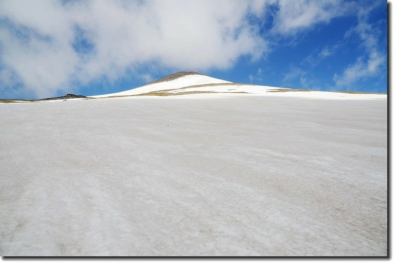 James Peak false summit from east slope 2