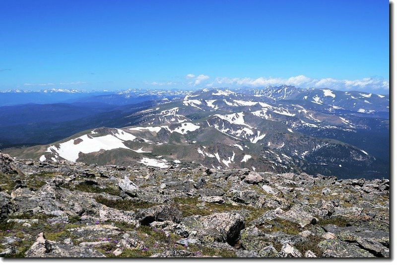 View to North from James&apos; summit