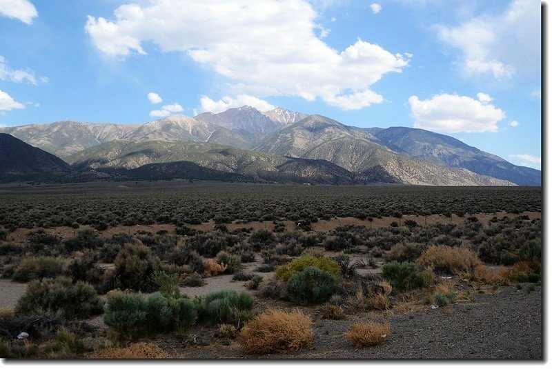 Boundary Peak(4,006 m) from State Line 2