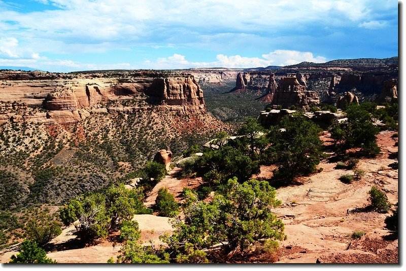 Wedding Canyon from Canyon Rim Trail 7