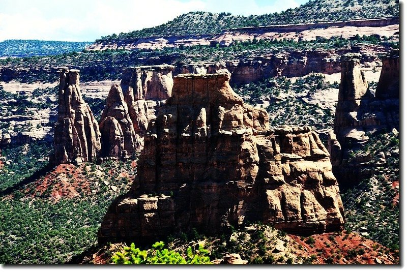 Wedding Canyon From Window Rock Trail