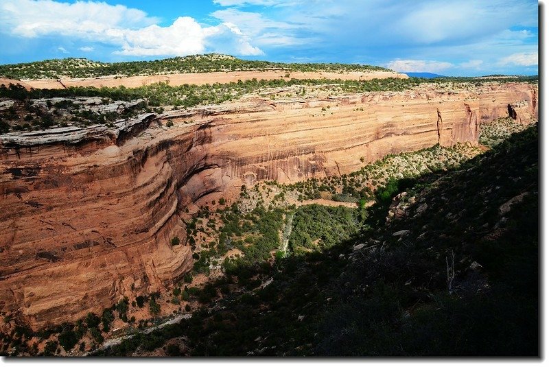 Looking down Ute Canyon 2