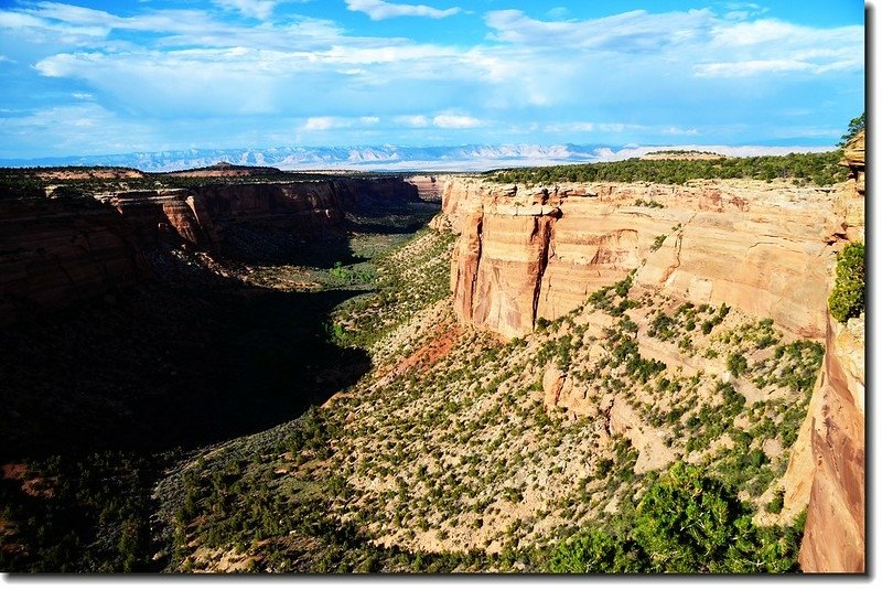 Looking down Ute Canyon from Ute Canyon View 2