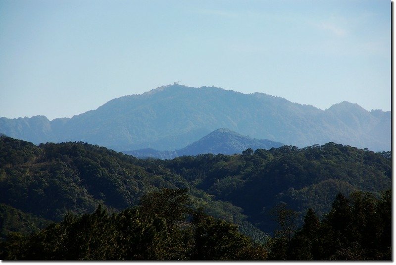 大分林山東眺樂山