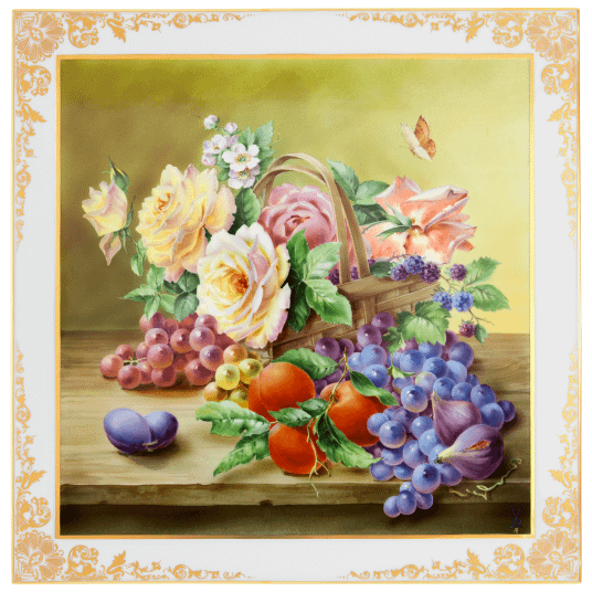 meissen basket of roses_1