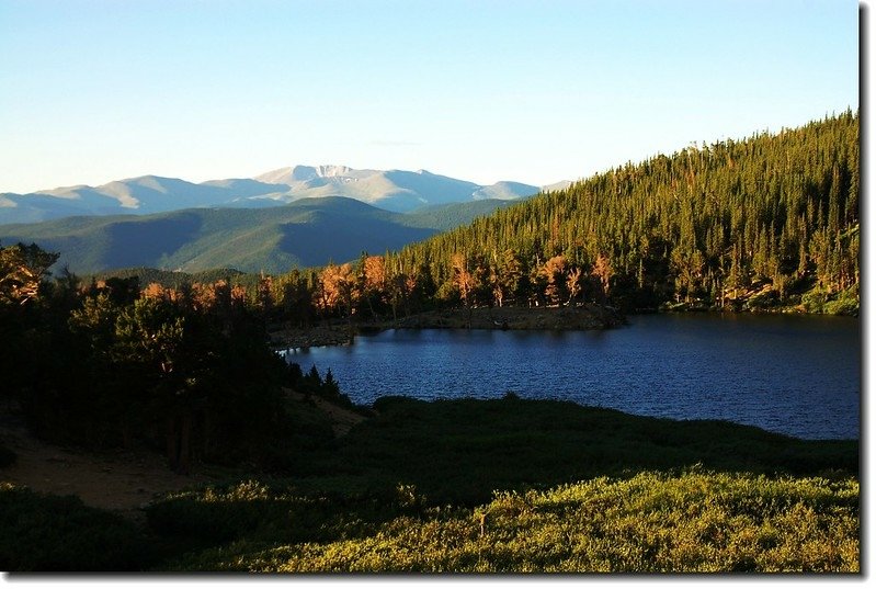 Mt. Evans seen from St. Mary&apos;s Glacier 1