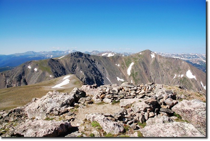 Parry Peak、Mt. Bancroft from James&apos; summit 3