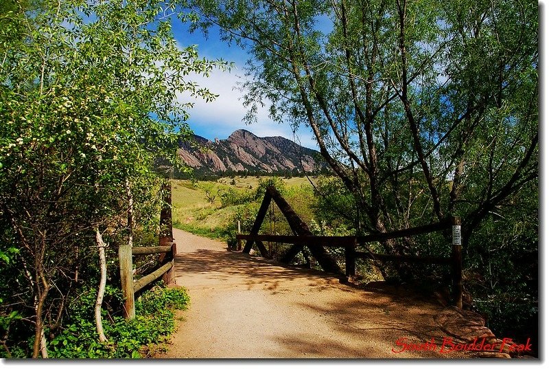 Boulder Range from Trailhead