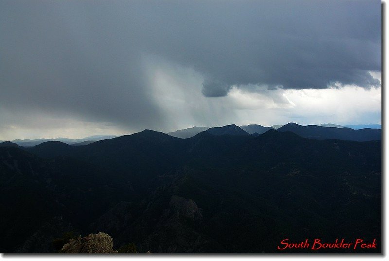 Looking South-West from summit