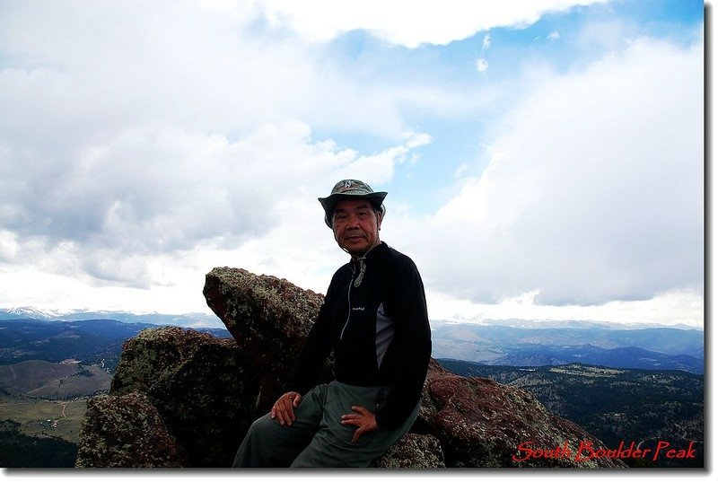 South Boulder Peak&apos;s summit