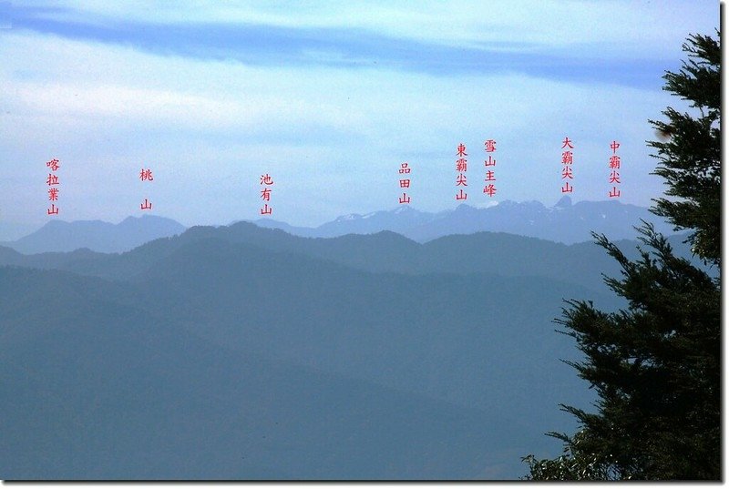 大霸、武陵四秀(From 婦山) 1