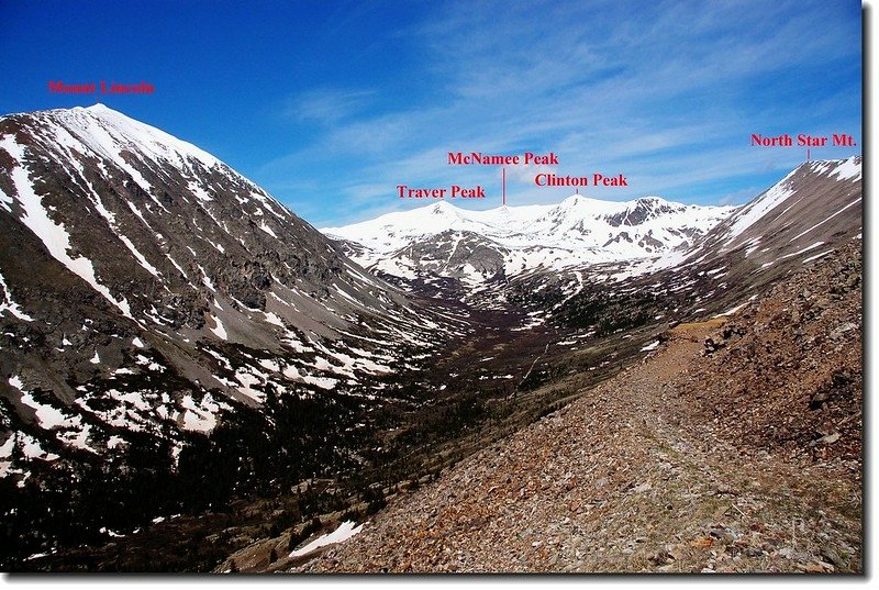 Mountain views from Mining Ruins