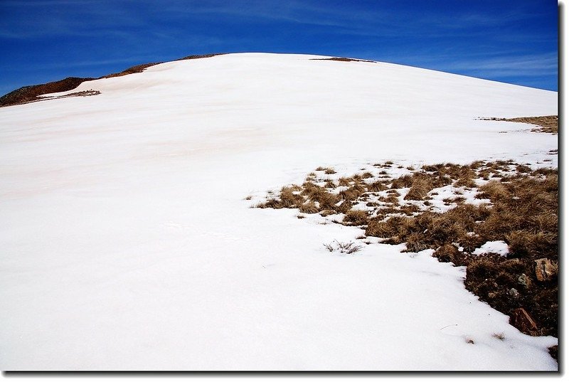 False summit of North Star Mountain