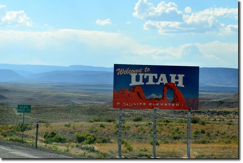 Colorado &amp; Utah State Line (I-70)