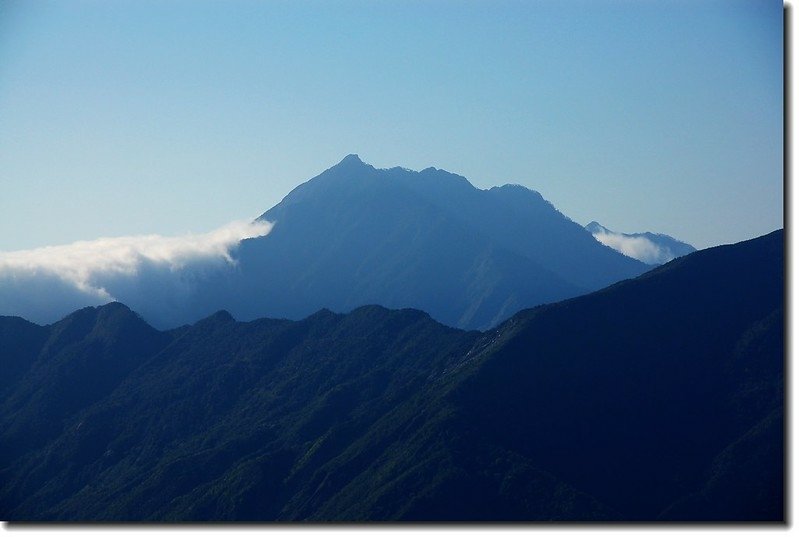 麻留賀登山路徑南眺北大武、南大武