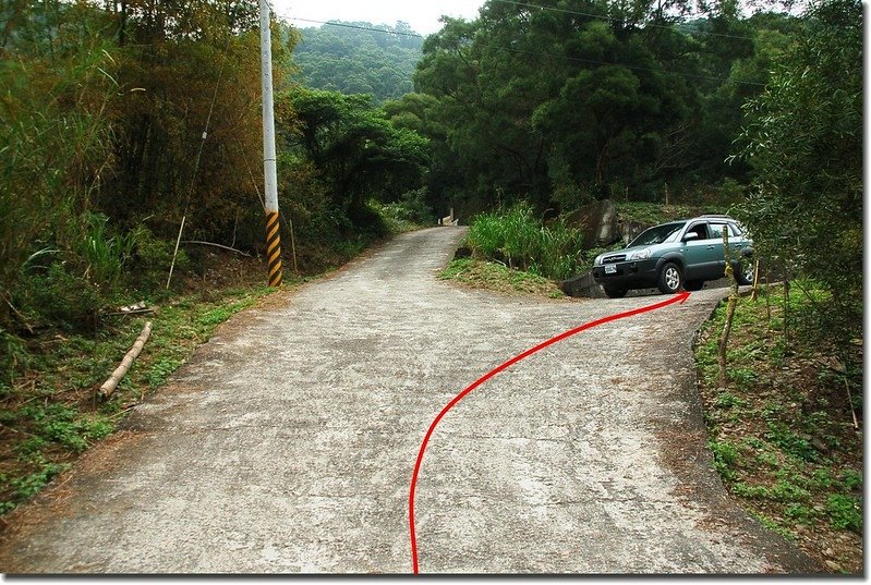 真我山產業道路行車路線 1