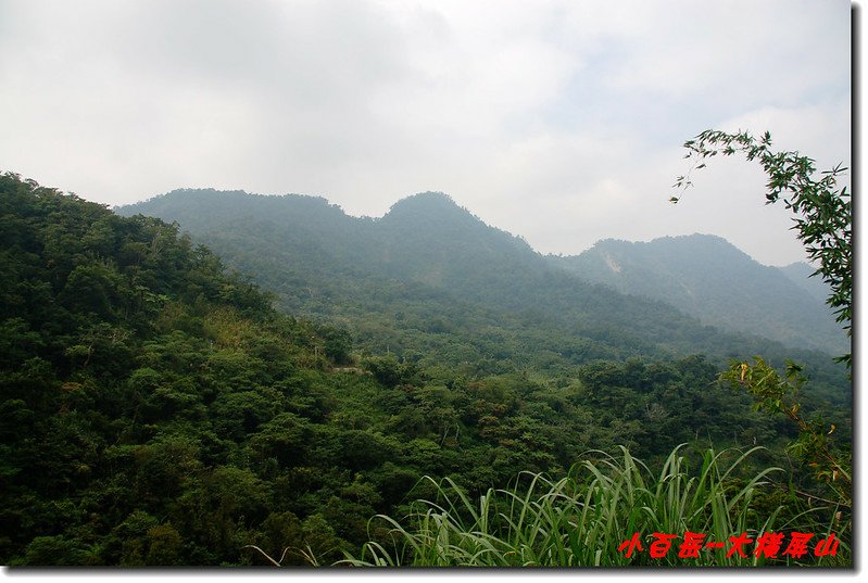 大橫屏山(From 登山步道)