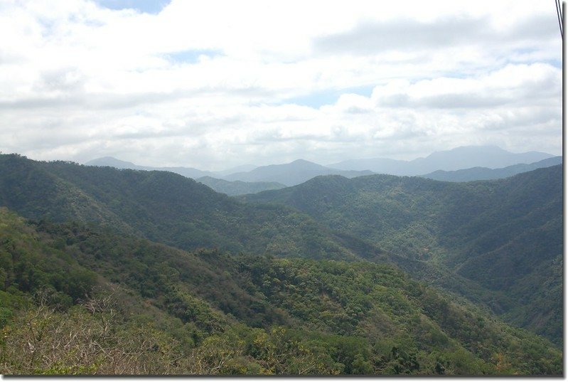 獅子頭山南眺