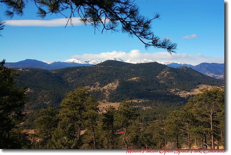 Overlooking Mt. Evans from Falcon&apos;s summit