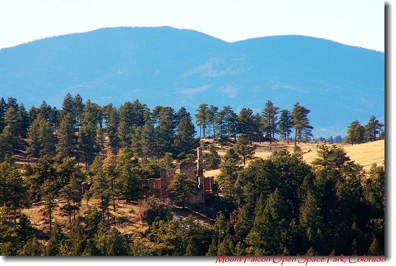 Overlooking Walker Home Ruins from Summer White House Site