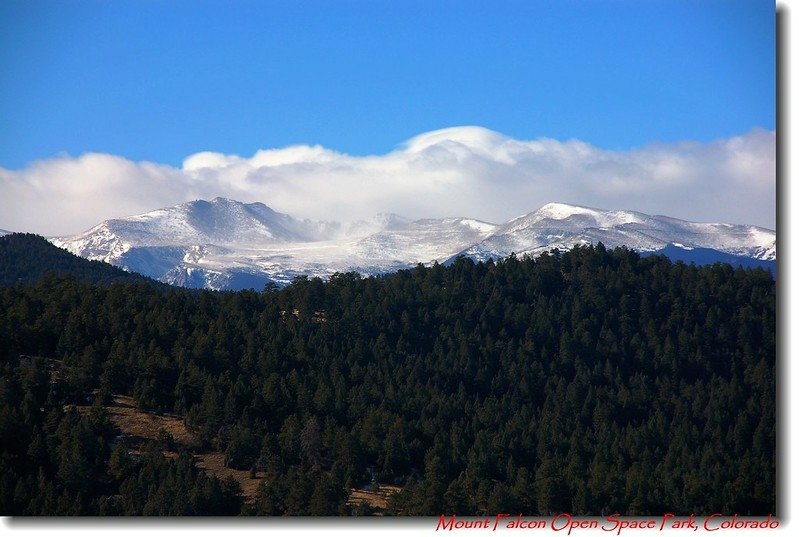 Overlooking Mt. Evans from Summer White House Site 1