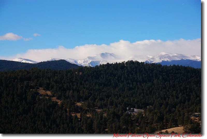 Overlooking Mt. Evans from Summer White House Site 2