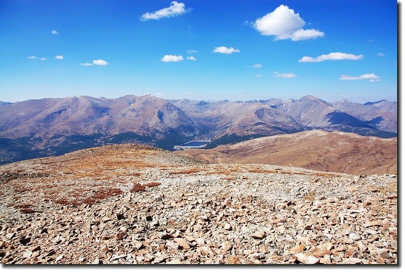 View to West from Silverheels&apos; summit