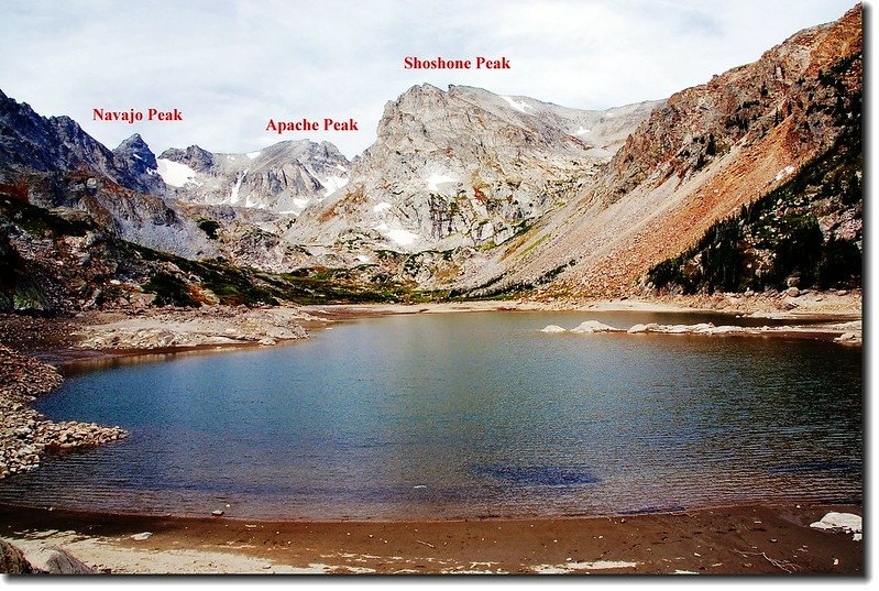 Navajo, Apache, and Shoshone from Lake Isabelle 1