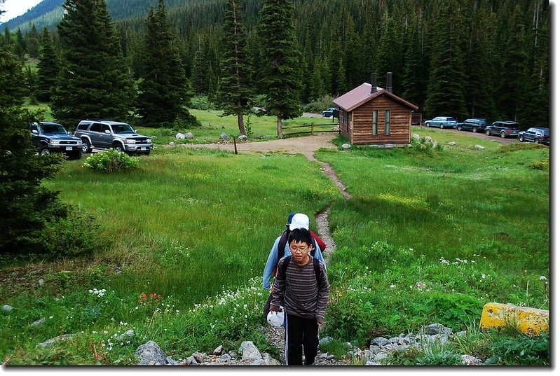 4th of July Trailhead parking lot