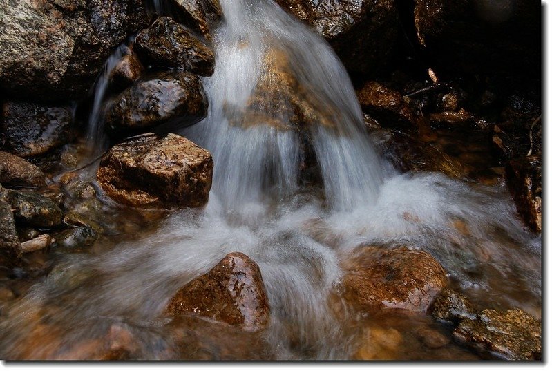 Waterfalls along the trail 9