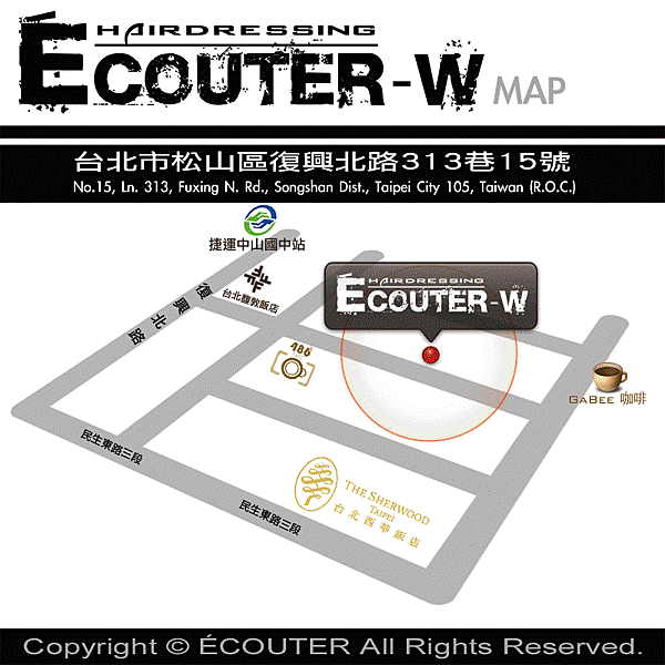 ÉCOUTER-W-map