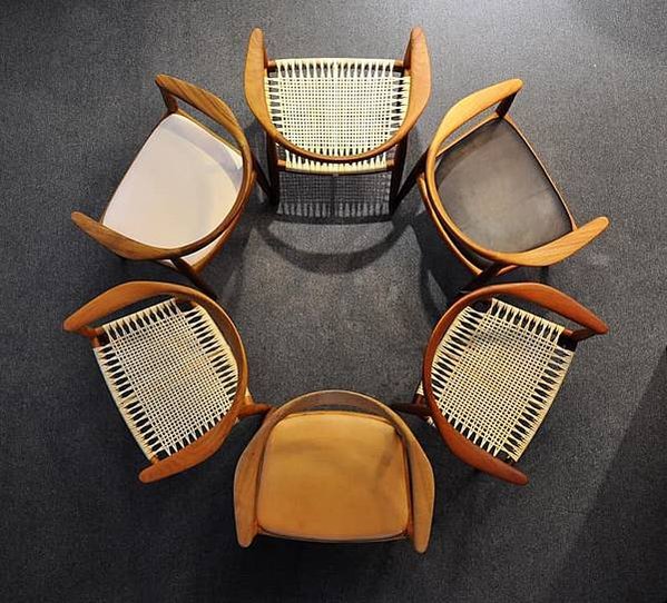 孔雀椅+燕椅/Y Chair/The Round Chair