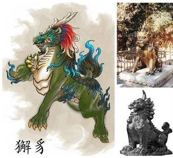 獬豸是憲兵的吉祥物-獬豸(音“謝至”) /獬豸就是法律的象徵