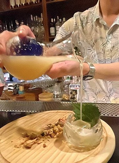 離城．放感情｜捷運六張犁站 隱身巷弄中老宅風格餐酒館．精緻餐
