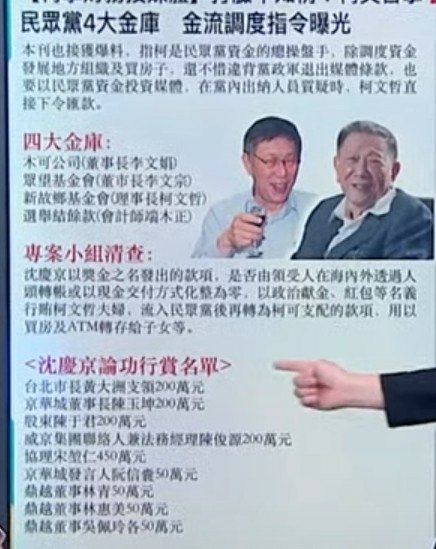 沈慶京聲明︰郝、柯市府均有官員索賄被拒-京華城要求依法回復基