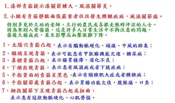 青筋告訴你所不知道的秘密！5