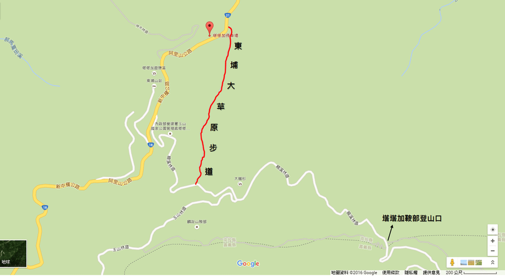 東埔大草原步道